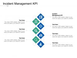 Incident management kpi ppt powerpoint presentation file portrait cpb