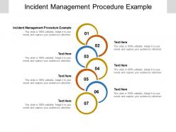 Incident management procedure example ppt powerpoint presentation infographic template graphics cpb