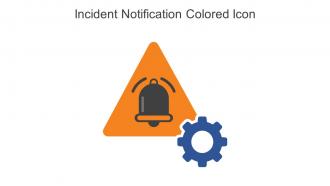 Incident Notification Colored Icon In Powerpoint Pptx Png And Editable Eps Format