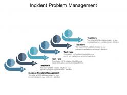 Incident problem management ppt powerpoint presentation summary example cpb