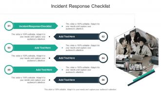 Incident Response Checklist In Powerpoint And Google Slides Cpb