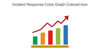 Incident Response Crisis Graph Colored Icon In Powerpoint Pptx Png And Editable Eps Format