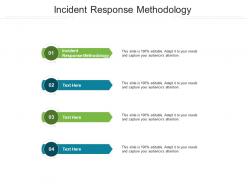 Incident response methodology ppt powerpoint presentation visuals cpb