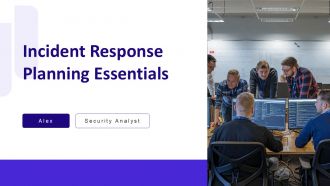Incident Response Planning Essentials PPT Sample AT