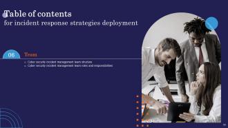 Incident Response Strategies Deployment Powerpoint Presentation Slides Idea Captivating