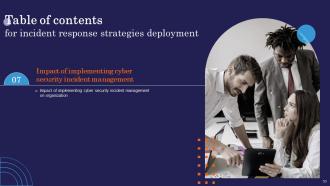 Incident Response Strategies Deployment Powerpoint Presentation Slides Images Captivating