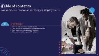 Incident Response Strategies Deployment Powerpoint Presentation Slides Content Ready Captivating