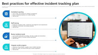 Incident Tracking Powerpoint Ppt Template Bundles Best Customizable