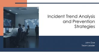 Incident Trend Analysis And Prevention Strategies PPT Summary AT
