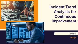 Incident Trend Analysis For Continuous Improvement PPT Sample AT