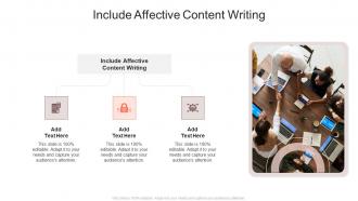 Include Affective Content Writing In Powerpoint And Google Slides Cpb