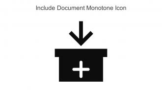 Include Document Monotone Icon In Powerpoint Pptx Png And Editable Eps Format