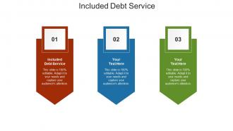 Included debt service ppt powerpoint presentation pictures icon cpb