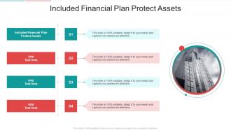 Included Financial Plan Protect Assets In Powerpoint And Google Slides Cpb