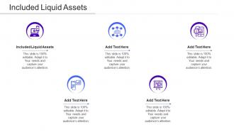 Included Liquid Assets Ppt Powerpoint Presentation Gallery Grid Cpb