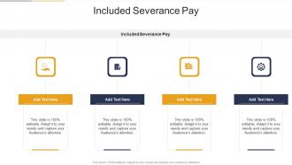 Included Severance Pay In Powerpoint And Google Slides Cpb