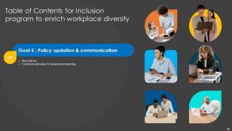 Inclusion Program To Enrich Workplace Diversity Powerpoint Presentation Slides Best Compatible