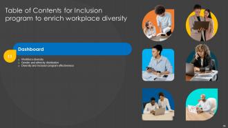 Inclusion Program To Enrich Workplace Diversity Powerpoint Presentation Slides Impactful Compatible