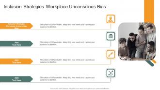 Inclusion Strategies Workplace Unconscious Bias In Powerpoint And Google Slides Cpb
