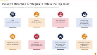 Inclusive Retention Strategies Embed D And I In The Company