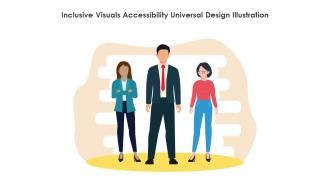 Inclusive Visuals Accessibility Universal Design Illustration