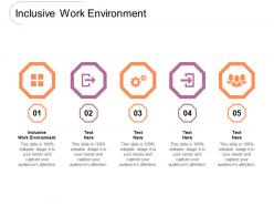 Inclusive work environment ppt powerpoint presentation styles tips cpb