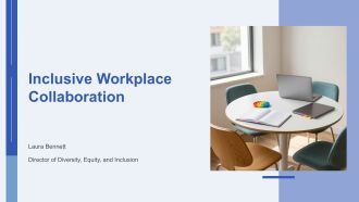 Inclusive Workplace Collaboration PPT PowerPoint VA