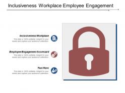 Inclusiveness workplace employee engagement scorecard marketing budget management cpb