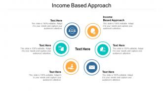 Income based approach ppt powerpoint presentation outline graphics design cpb