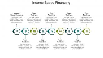 Income based financing ppt powerpoint presentation slides background cpb