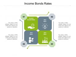 Income bonds rates ppt powerpoint presentation professional gallery cpb