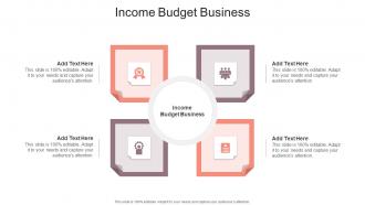 Income Budget Business In Powerpoint And Google Slides Cpb