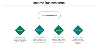 Income businessman ppt powerpoint presentation file diagrams cpb