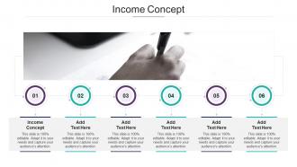 Income Concept Ppt Powerpoint Presentation Slides Outline Cpb