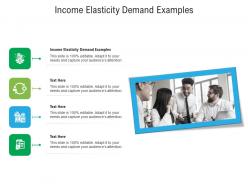 Income elasticity demand examples ppt powerpoint presentation pictures tips cpb