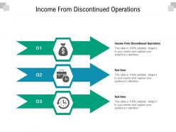 Income from discontinued operations ppt powerpoint presentation gallery show cpb