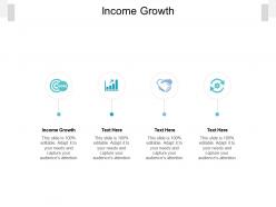 Income growth ppt powerpoint presentation designs download cpb