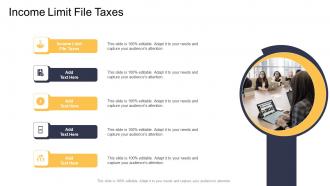 Income Limit File Taxes In Powerpoint And Google Slides Cpb