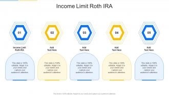 Income Limit Roth IRA In Powerpoint And Google Slides Cpb