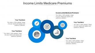 Income limits medicare premiums ppt powerpoint presentation infographics layout cpb