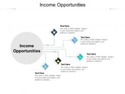Income opportunities ppt powerpoint presentation infographic template designs download cpb