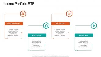 Income Portfolio ETF In Powerpoint And Google Slides Cpb