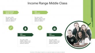 Income Range Middle Class In Powerpoint And Google Slides Cpb