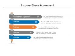 Income share agreement ppt powerpoint presentation layouts guide cpb