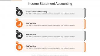 Income Statement Accounting In Powerpoint And Google Slides Cpb