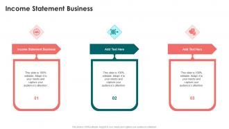 Income Statement Business In Powerpoint And Google Slides Cpb