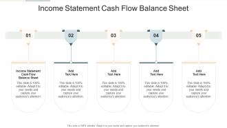 Income Statement Cash Flow Balance Sheet In Powerpoint And Google Slides Cpb