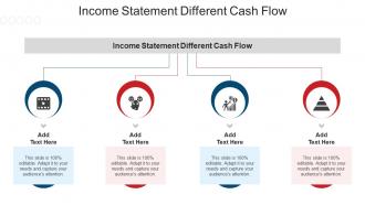 Income Statement Different Cash Flow In Powerpoint And Google Slides Cpb