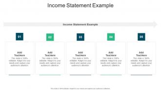 Income Statement Example In Powerpoint And Google Slides Cpb