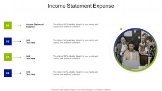 Income Statement Expense In Powerpoint And Google Slides Cpb